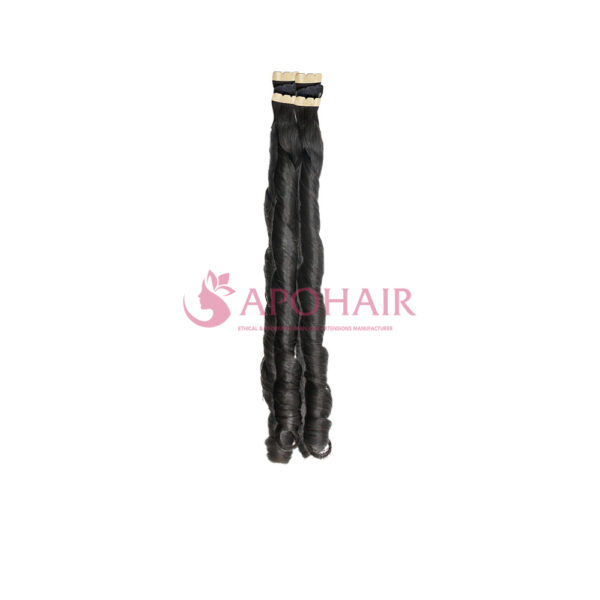 Fumi Curly Black Tape 1 cm