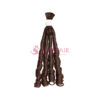 Fumi Curly Dark Brown Bulk