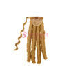 Fumi Curly Light Brown Wrap Drawstring Ponytail