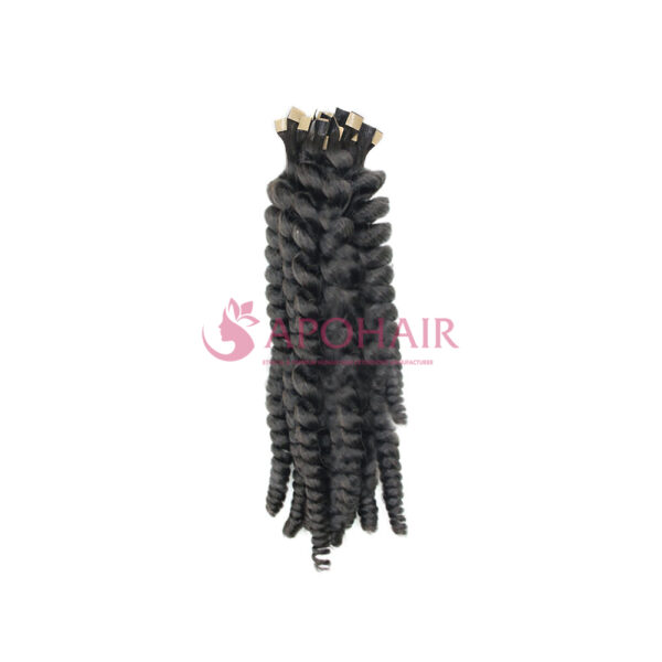 Kinky Curly Black Tape 1 cm