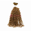 Loose Curly Light Brown Nano Hand Tied Weft