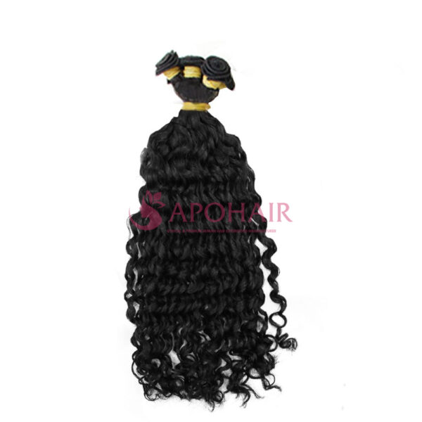 Loose Wavy Black Nano Hand Tied Weft