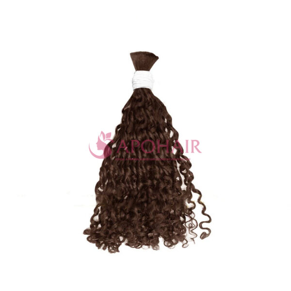 Romantic Curly Dark Brown Bulk