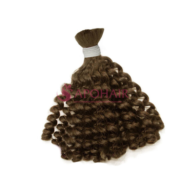 Twist Curly Dark Brown Bulk