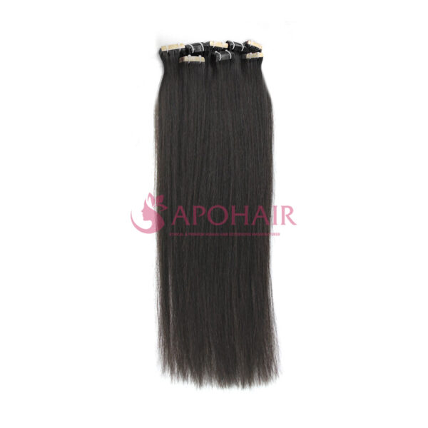 Black Yaki Straight Normal Tape