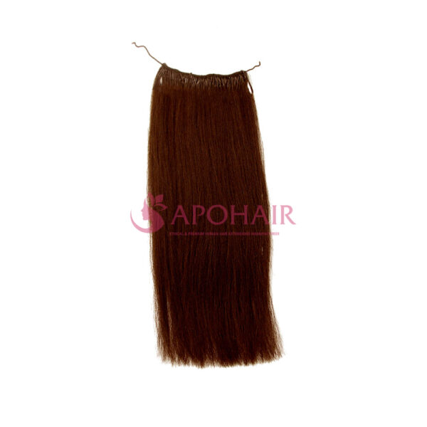 Dark Yaki Brown Straight Micro Ring