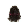 Dark Brown Deep Curly Machine Weft