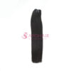 Black Yaki Straight Machine Weft