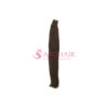 Dark Brown Yaki Straight Machine Weft